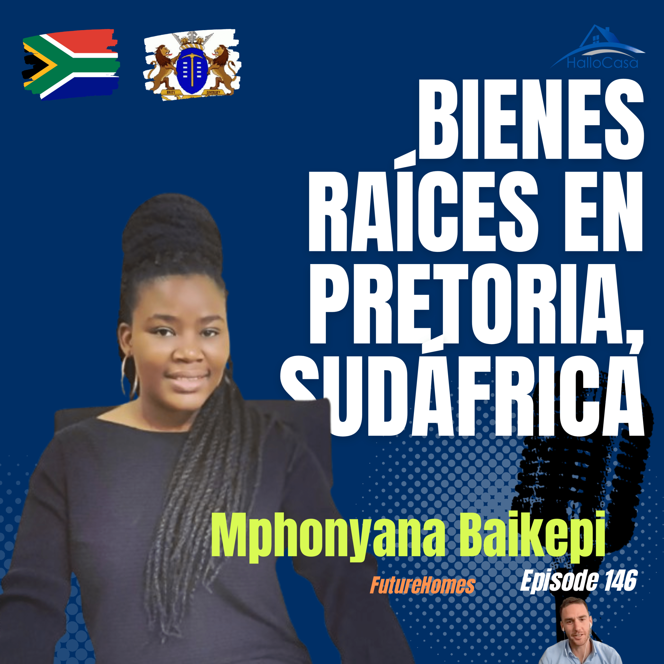 Bienes Raíces en Johannesburgo – Entrevista con Mphonyana Baikepi