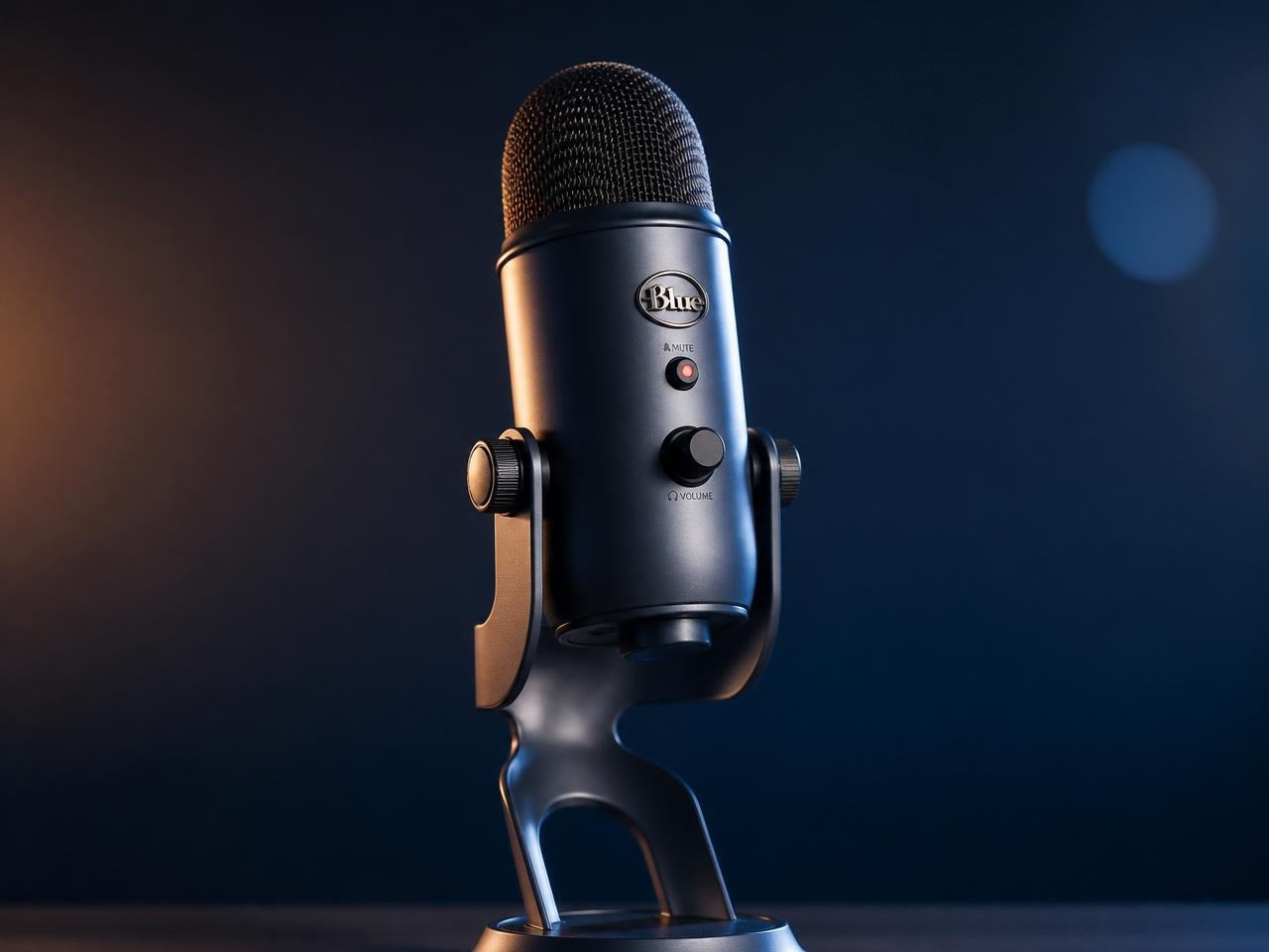 Professionelles USB-Podcast-Mikrofon